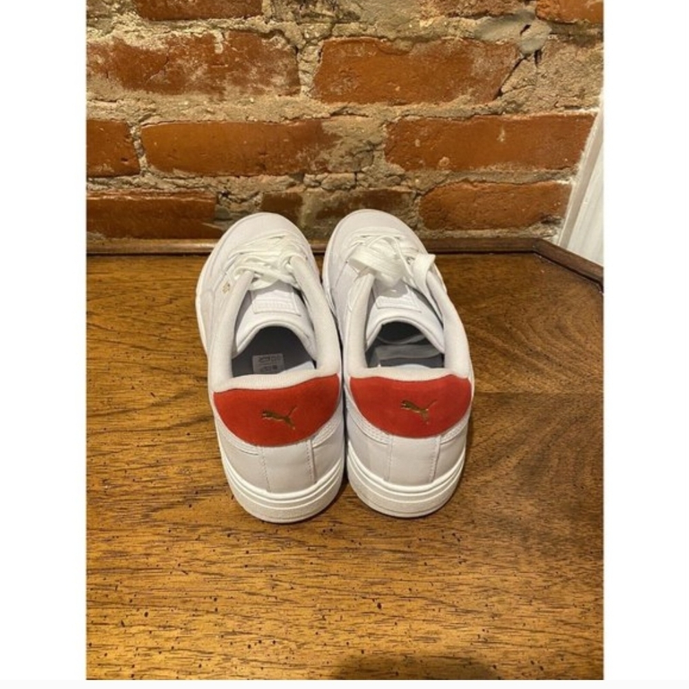 PUMA CA PRO HERITAGE TRAINER 375811-02 WHITE/RED MEN'S ATHLETIC CASUAL SHOES - Picture 3 of 5